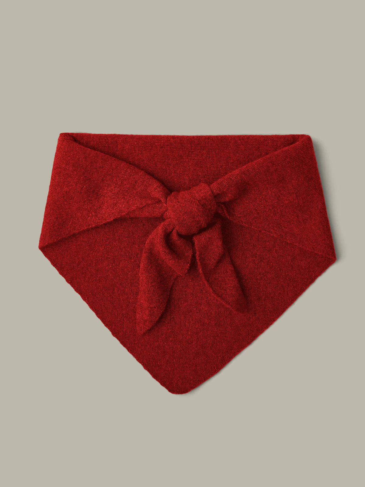 Elle: 100% Cashmere Triangle Scarf