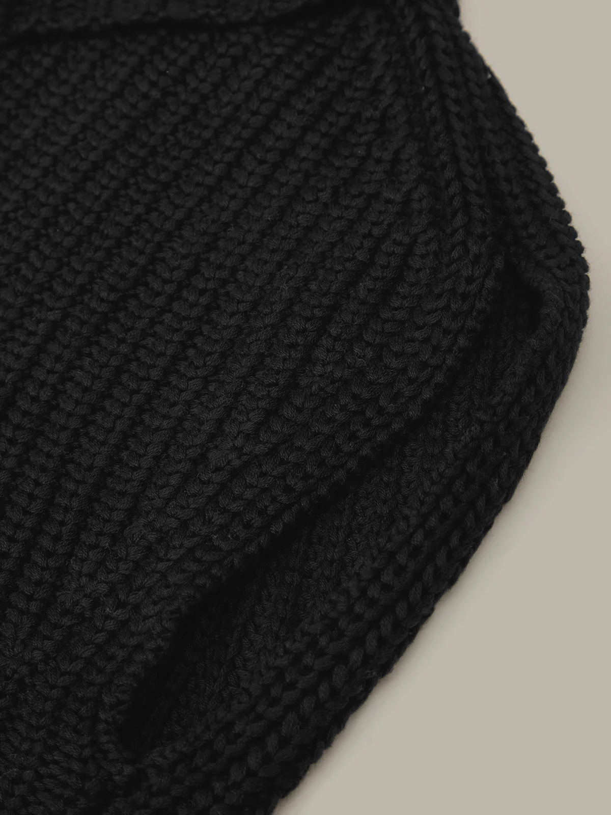 Cate: Cotton Sleeveless Turtleneck Sweater - Image 4