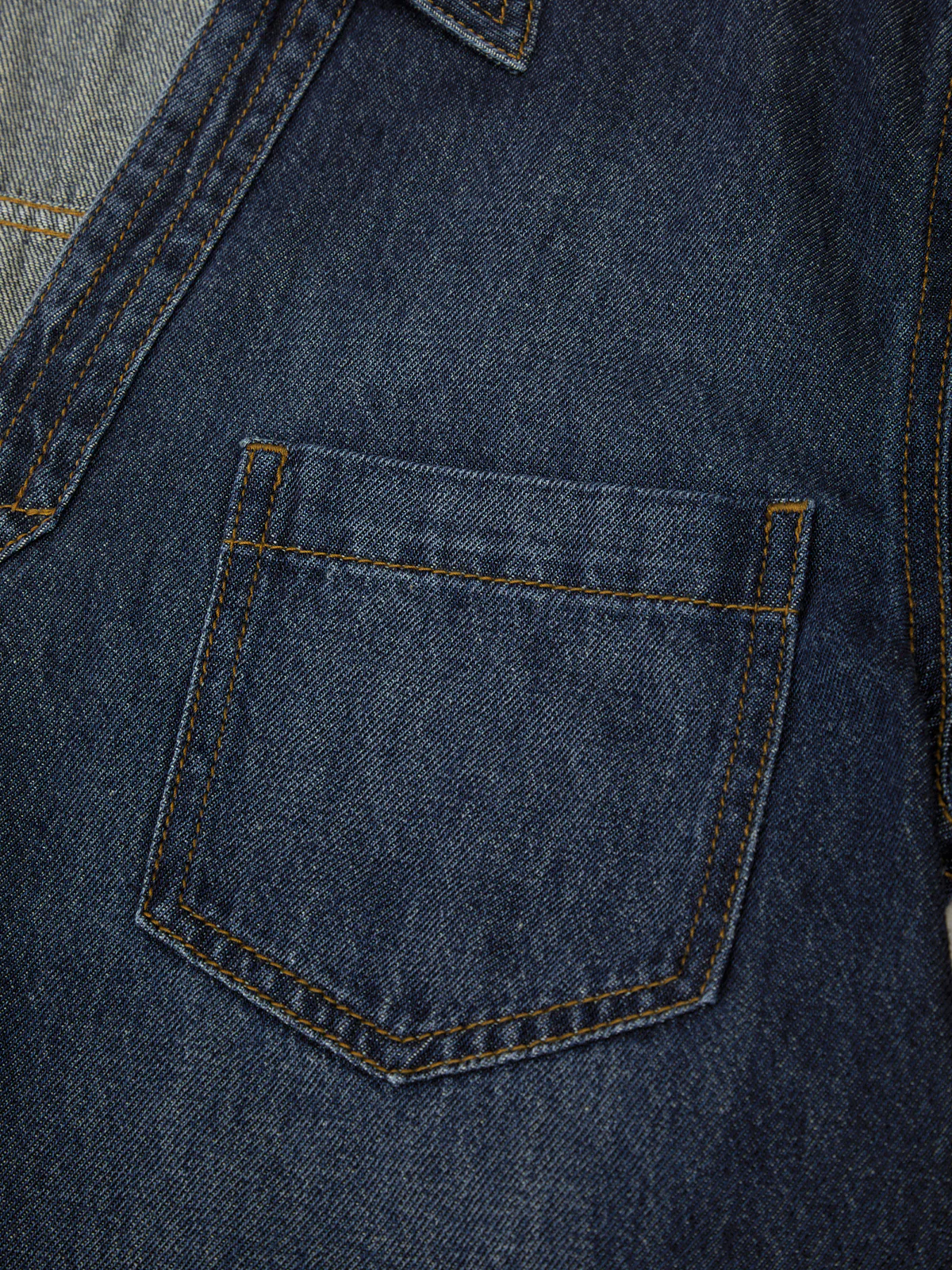 Arianna: Denim Popover Top - Image 4