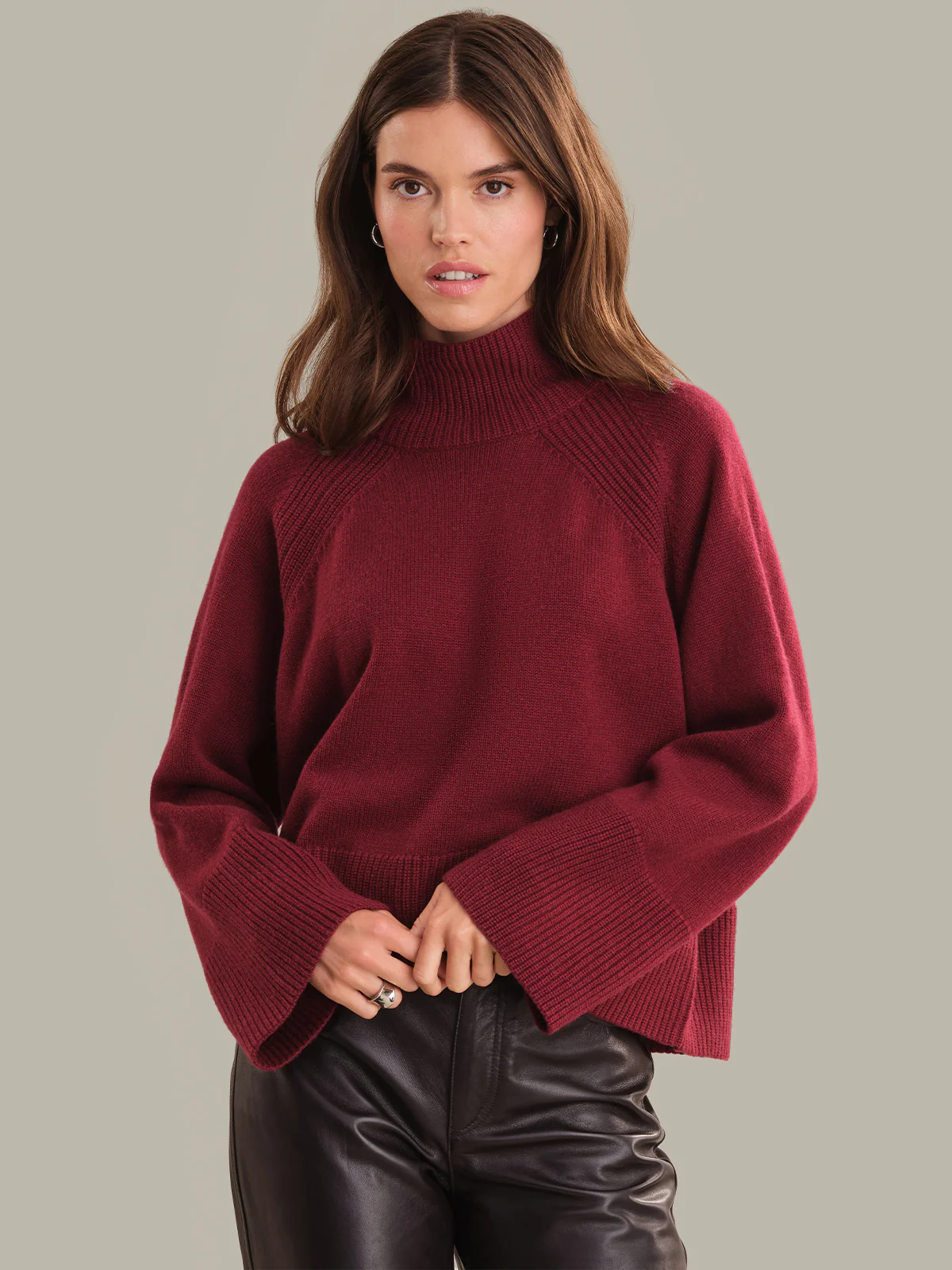 Haven: Cashmere Blend Turtleneck - Image 2