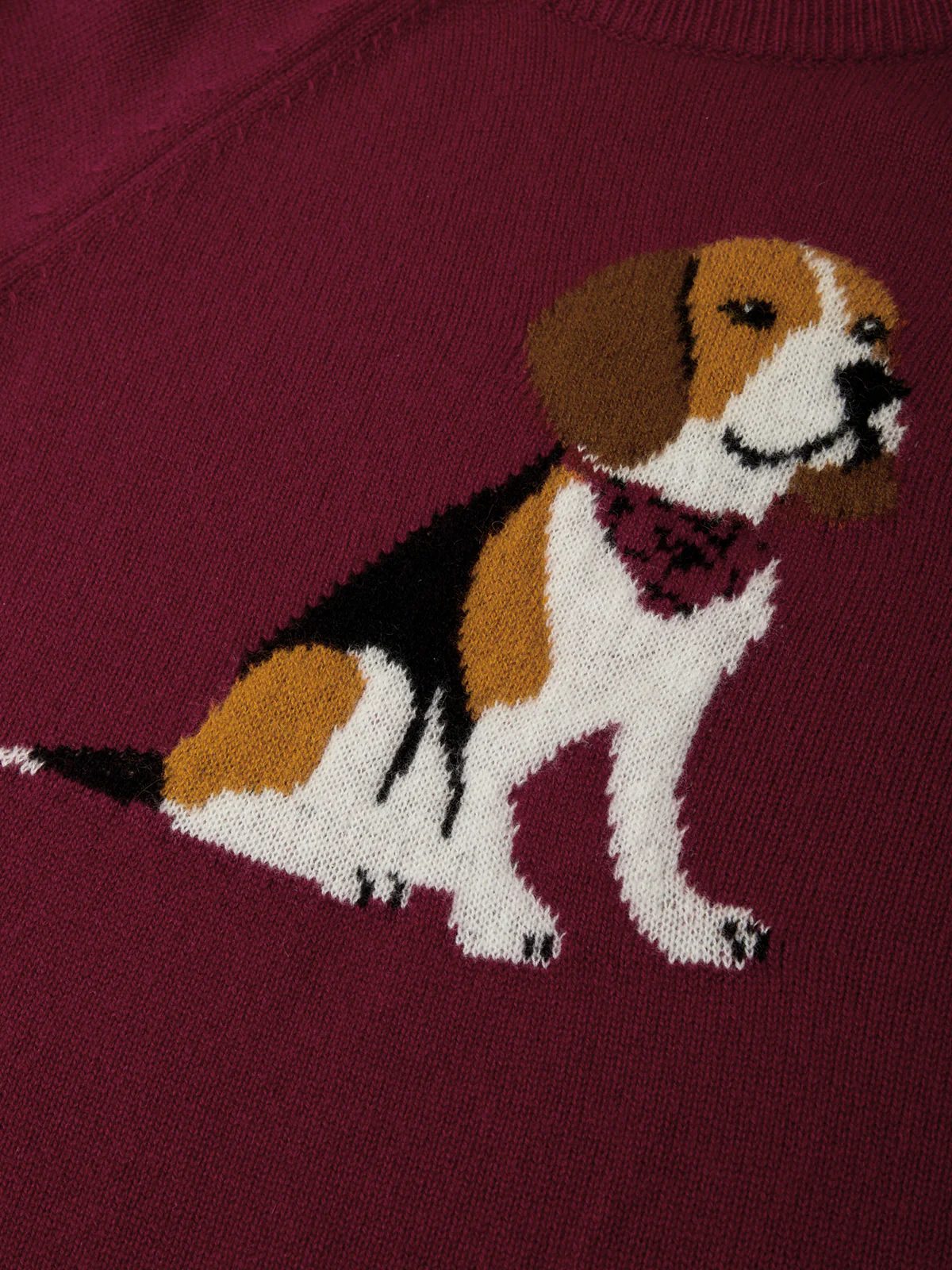 Jane: 100% Cashmere Foxhound Sweater - Image 4