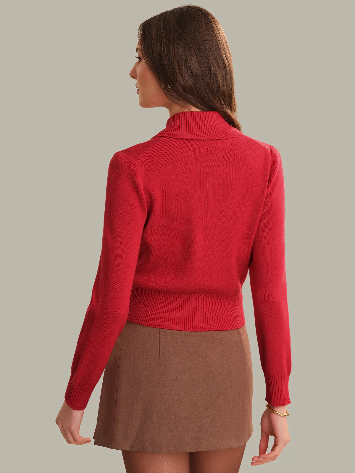 Millicent Extended Placket Collared Polo - Image 3