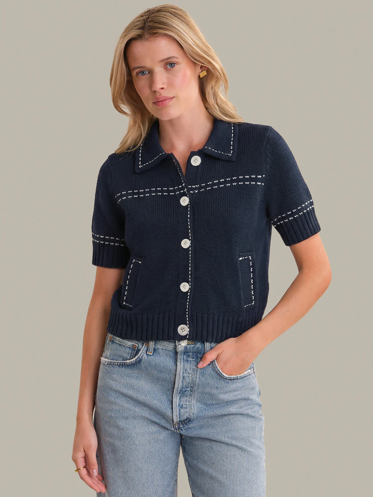 Peyton: Chunky Knit Cardigan
