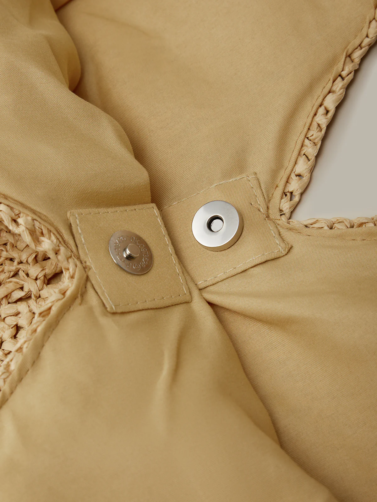 The Lola: Woven Straw Tote Bag - Image 3